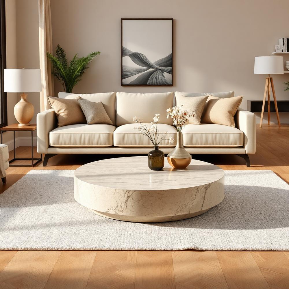 Livorno Stone Coffee Table