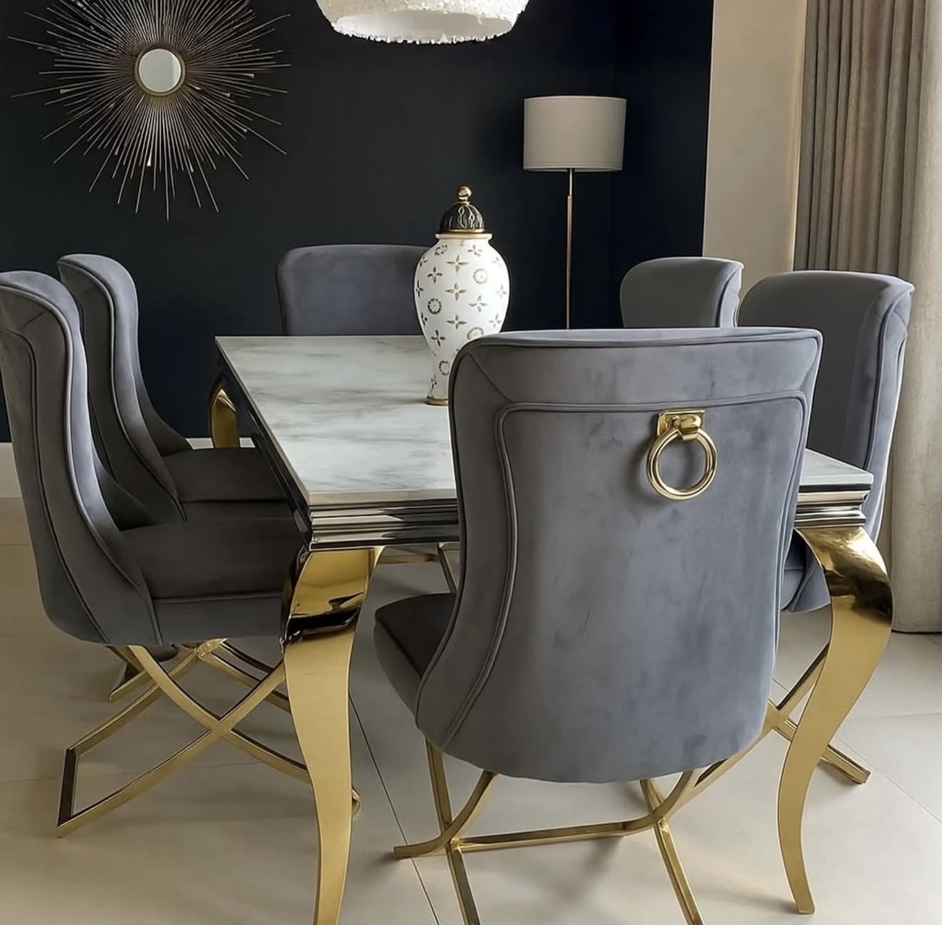 Alicia 6 Seater Dining Set view 2