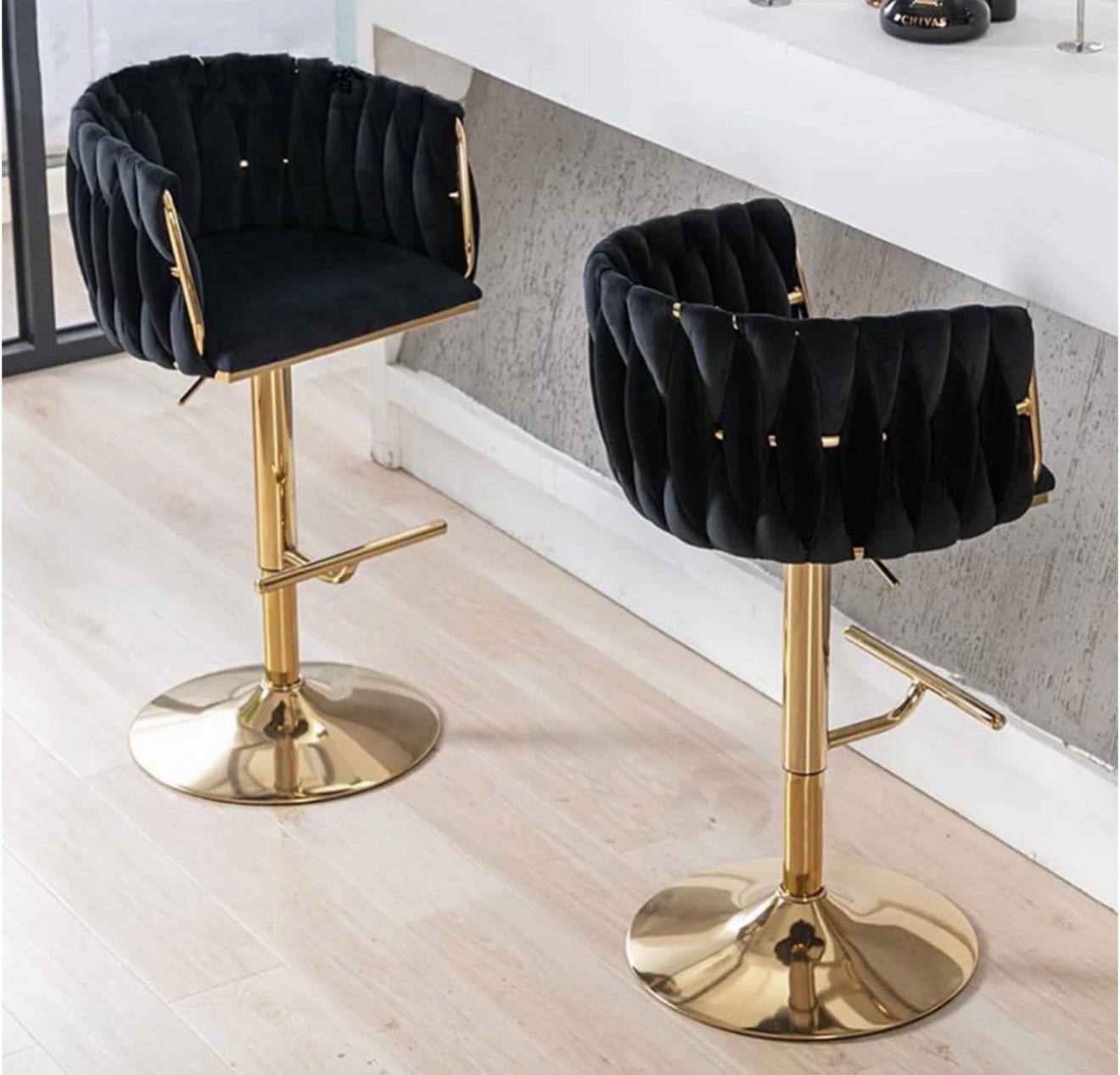 Alicia Swivel Bar Stool