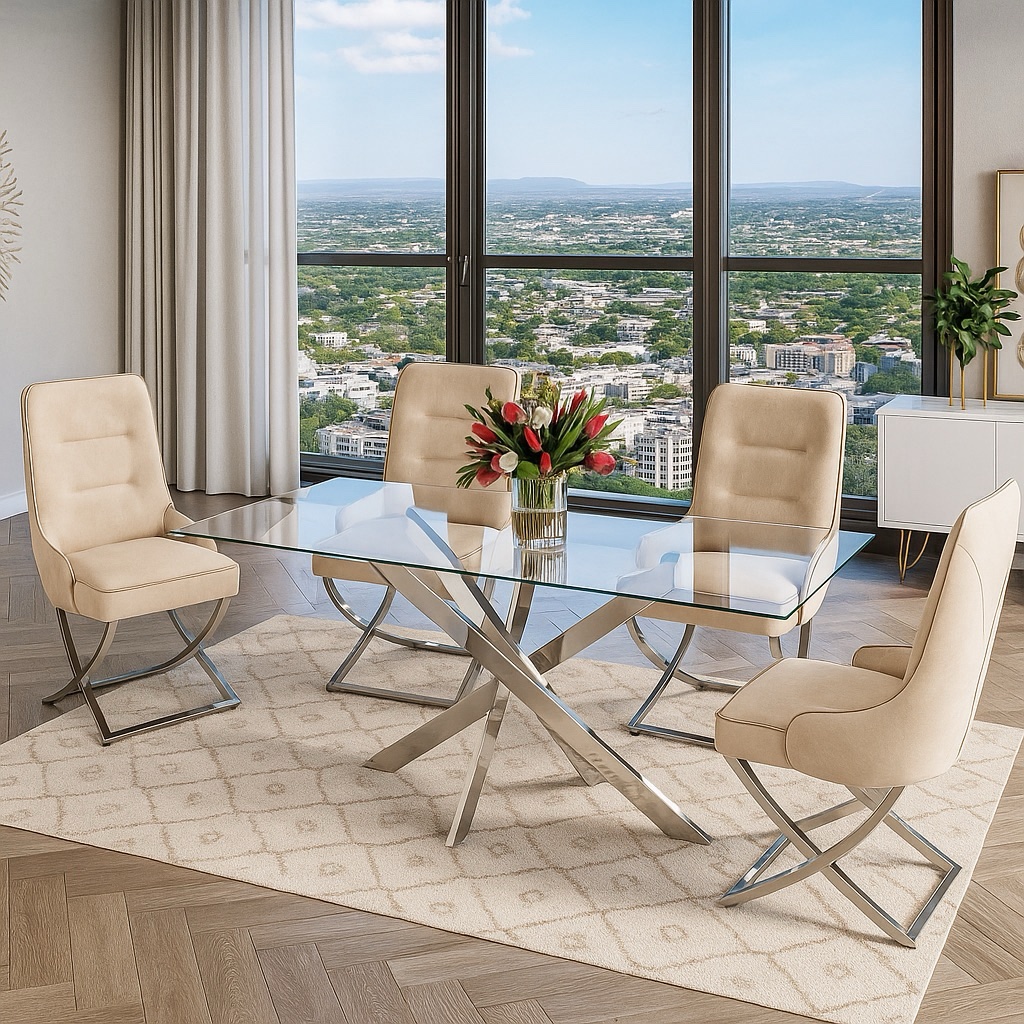 Bella 6-Seater Dining Set view 2
