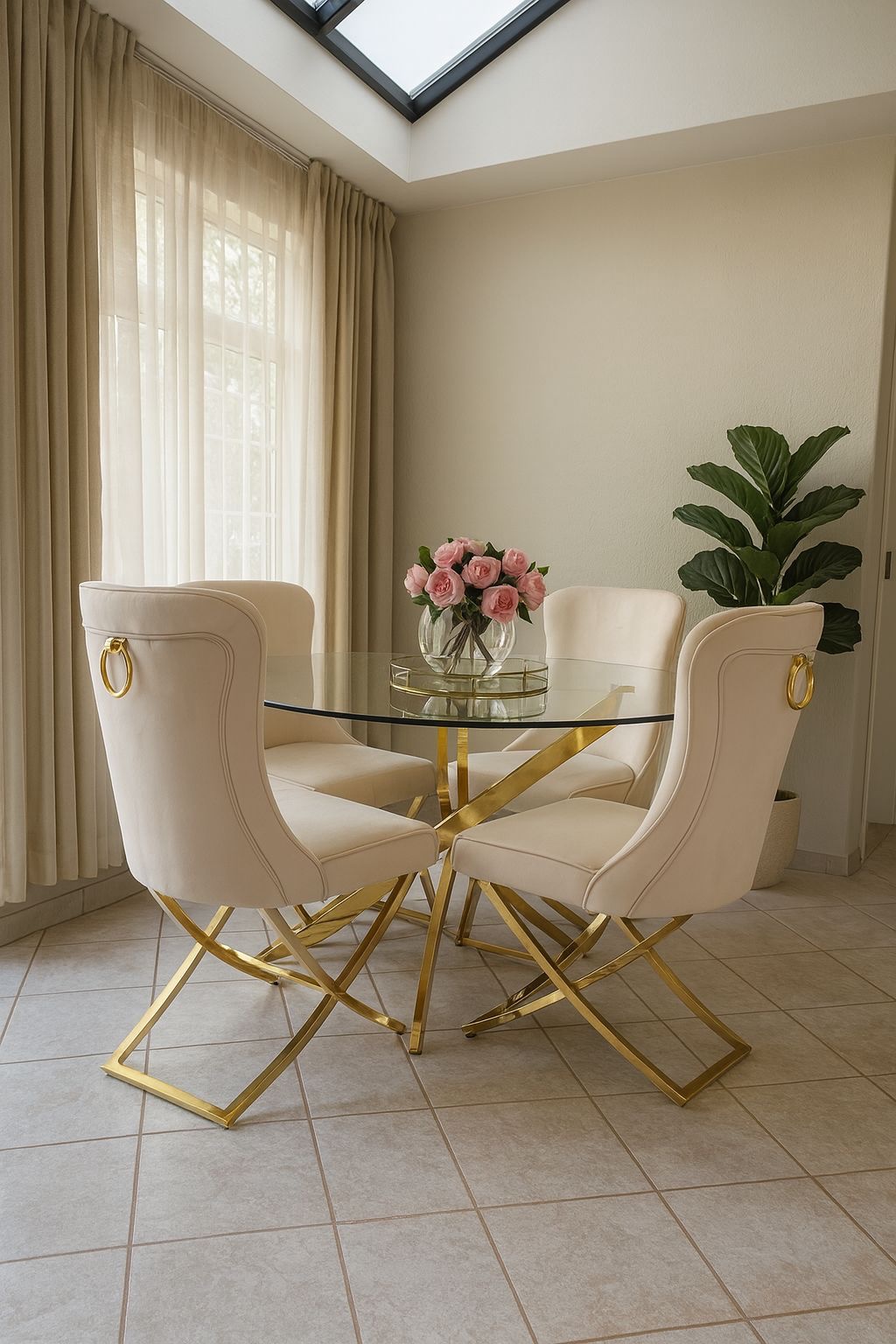 Chelsea 4-Seater Dining Set