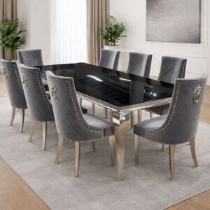 Lion Crown 8-Seater Dining Set