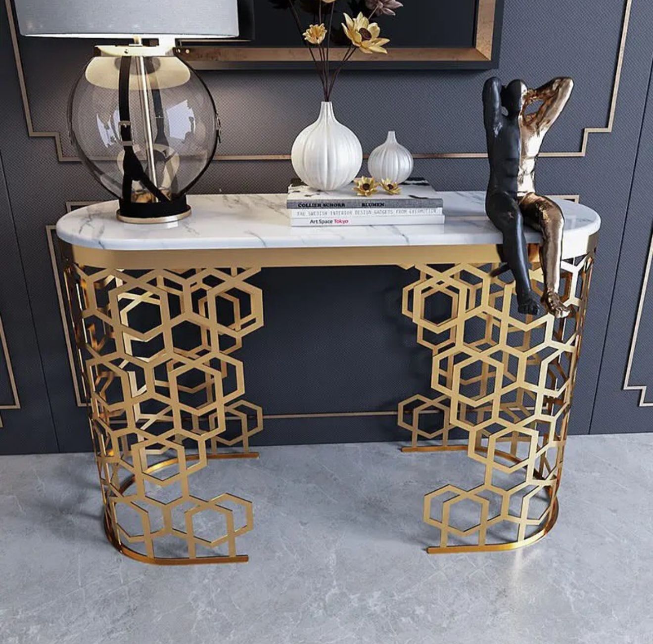 Rachel Marble Console Table