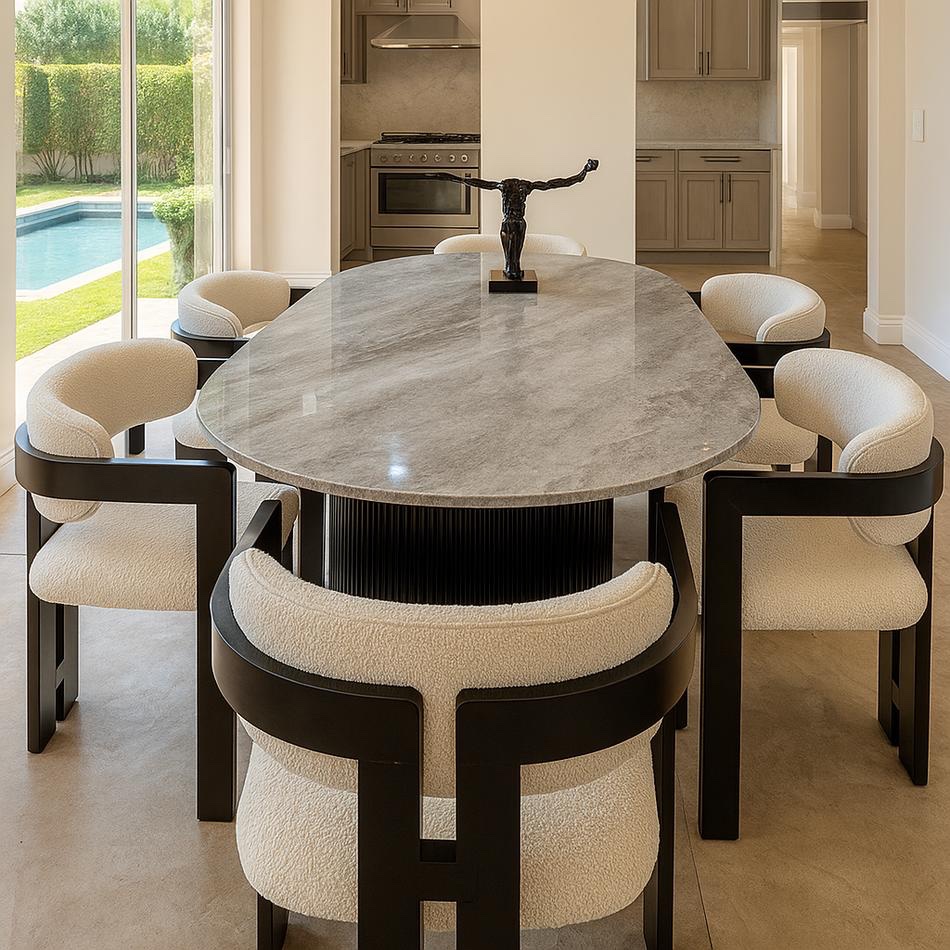 Valencia Fluttered Dining Set view 2