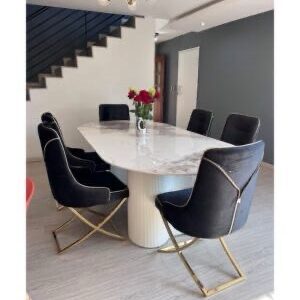 Vero Marble Dining Set
